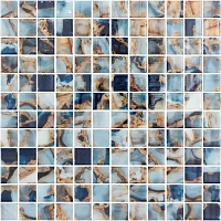 Мозаика Vulcano Mauna глянц, 31,1x31,1 4,9 мм, арт. 200000000000005403