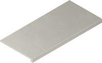 Угловая Ступень Правая Континуум Сильвер мат 33x60 9 мм арт. 620070002316