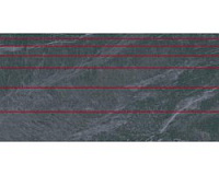 Декор YAKARA Graphite Line lappato, 44,6x89,5