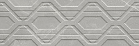 Керамогранит Rev Dubai R90 oxo grey глянц, 30x90