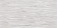 Плитка 3D Wave White Glossy мат, 40x80 10.0 мм, арт. 8DWG