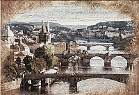 Декор Прага мат, 24,9x36,4, арт. ВС7ПГ024
