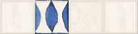 586832001 Faenza Cobalt Flor Frise 1. Декор (15,6x63)