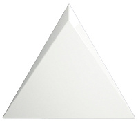 Плитка Triangle Cascade White Glossy полир, 15x17, арт. 218244