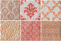 Декор Biarritz Inserto Aloha Melange S/6, 10x10