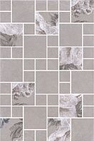 Декор Александрия серый мозаичный, 20x30 6,9 мм, арт. 180/8266