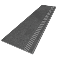 Ступень Black Steptrade TE04 с насечками мат 30x120 арт. 39688