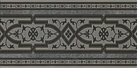 Koblenz Stellstufe mit Dekor Anthrazit. Подступенник (15,5x31)