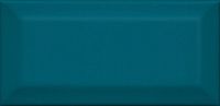 Плитка Клемансо бирюзовый грань, 7,4x15 9,2 мм, арт. 16057