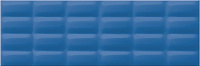 Vivid Colours Blue Glossy Pillow Structure (O-VVD-WTU041). Настенная плитка (25x75)