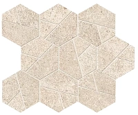 Мозаика Boost Stone Ivory Mosaico Hex мат 25x28,5 арт. A7CU
