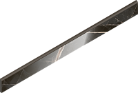 Плинтус Стелларис Абсолют Блэк Люкс полир 7,2x80 9 мм арт. 610130007478