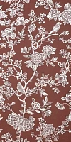 1074172 Chromagic Floral Bordeaux Ret мат. Декор (60x120)