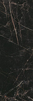 Плитка Астория черный обрезной, 25x75 9 мм, арт. 12104R