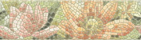 Летний сад Лилии лаппатированный HGD\A148\880L. Бордюр (5,7x30)