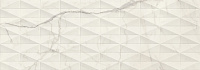 Плитка Allmarble Wall Statuario Struttura Pav Satin 3D Rett мат, 40x120 8 мм, арт. M6TD