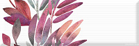 Декор Décor Savage Flowers Berenjena 01 глянц, 15x45