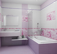 Peony, Коллекционная керамическая плитка