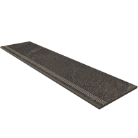 Ступень Anthracite Steptrade GB03 с насечками мат 30x120 арт. 39864