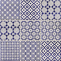 Декор Deco Cobalto мат, 10x10