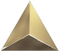 218362 Traingle Level Gold Laser Glossy. Декор (15x17)