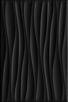 Плитка Карнавал в Венеции чёрный волна, 20x30 6,9 мм, арт. 8276