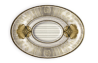 Вставка Medallon Leonora Oro-Beige мат, 10x14