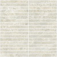Мозаика Da Vinci White Mosaico Strip мат 30x30 арт. 610110000970