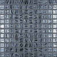 Мозаика Glitter Black №7803 на сетке глянц 25x25 4 мм арт. С0006243