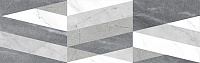 Керамогранит Corinthian Triangle Grey глянц, 31,6x100, арт. 219090