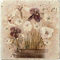 Декор Ins Travertino, 20x20, арт. 1514019-00-1300