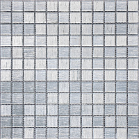 Silver Satin 23x23x4. Мозаика (29,8x29,8)