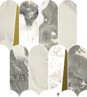 Мозаика Стелларис Довер Лайт Элегант полир 32,5x36,1 9 мм арт. 620110000236