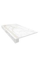 Ступень Gold Steptrade SM02 Комплект прямоугол бортик с насечками + Подступенок мат 33x120 арт. 39145