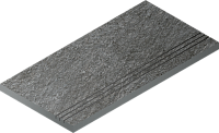 Доп Элемент Магма Графит Борt Грип рельеф 30x60 20 мм арт. 620090001378