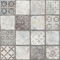 Керамогранит Карфаген 1Д декорированный мат 40x40 7 мм