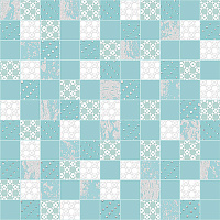 Декор Mosaic Aquamarine, 30x30, арт. DW7MSC16