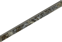 Плинтус Стелларис Мадагаскар Дарк мат 7,2x80 9 мм арт. 610130007471