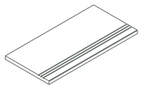 Доп Элемент Авангард пьюр Бортик Грип рельеф 30x120 20 мм арт. 620090001170