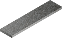 Угловая Ступень Левая Магма Графит Х2 структур 33x60 20 мм арт. 620070003039