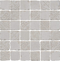 Декор Про Фьюче серый светлый мозаичный мат, 30x30 9 мм, арт. SBM005/DD640320