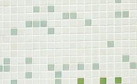 Мозаика Verde - часть1 с чипом 2,5x2,5, 31,3x49,5
