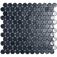 Мозаика Black BR глянц, 31x29,5 4 мм, арт. 6005