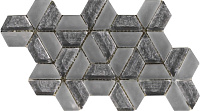 Мозаика Evoke Form Silver мат, 25,7x14,8 9,5 мм, арт. L241710901