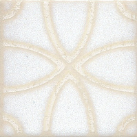 Вставка Амальфи орнамент белый STG\B405\1266 (9,9x9,9)