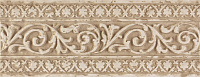 Бордюр Listelo Blason Crema мат, 12x31