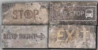 Декор Road Sighs Mix Broadway, 10x20