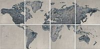 Панно Вокруг Света 80х40 из 8 частей мат, 40x80 6,9 мм, арт. OS/A249/8x/5285