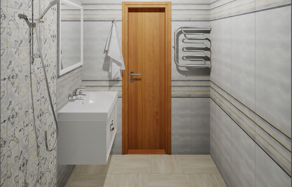 Готовый интерьер к коллекции AltaCera Deco (~39 000 ₽)