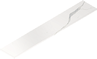Угловая Ступень Левая Стелларис Статуарио Уайт мат 33x160 9 мм арт. 620070002630